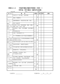 中医护理操作标准MicrosoftWord文档