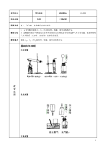 中考化学专题氧气氢气和二氧化碳的实验室制法