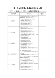 中国地质大学(武汉)博士生考试大纲地球物理勘探基础