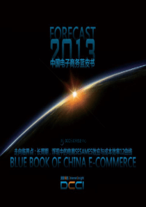 Forecast2013中国电子商务蓝皮书-DCCI简版