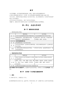 九年级上册化学第一单元复习资料