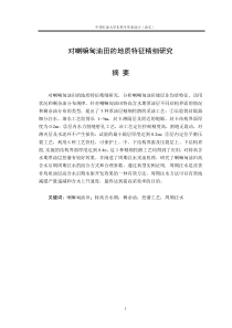 中国石油大学本科毕业设计