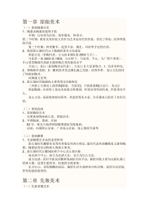 中国美术史重点复习资料