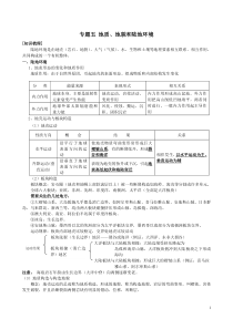 专题五地质地貌和陆地环境