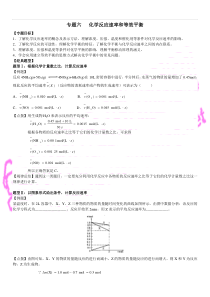 专题六___化学反应速率和等效平衡