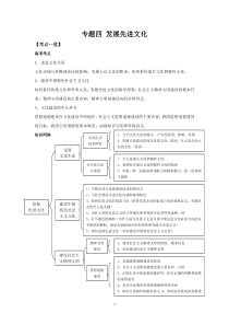 专题四发展先进文化