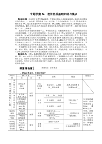 专题学案26遗传物质基础归纳与集训