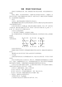 专题带电粒子在场中的运动