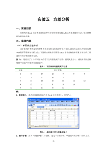 05生物统计与试验设计实验(五)