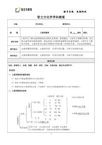 上海化学—元素周期律学生版