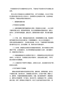 不同农作物在不同条件下怎么选择灌溉方式