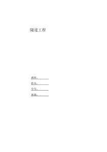 中国几大隧道施工问题的处理方法