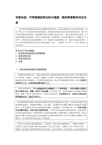 不同类型挤出机与温度熔压对应关系