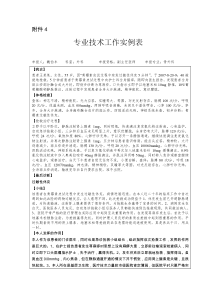 专业技术工作实例表4