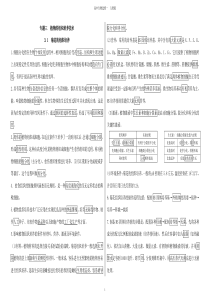 专题三植物的组织培养技术-知识点总结