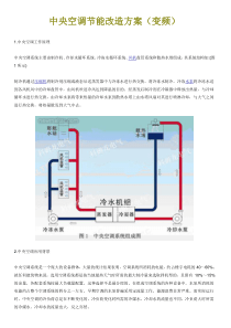 中央空调节能改造方案(变频)