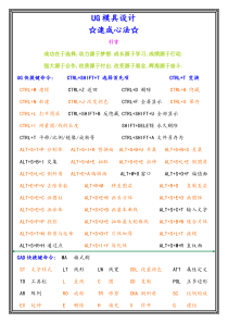 UG模具设计速成心法 _Fixed