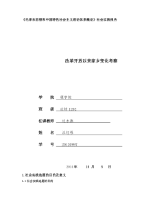 东北大学社会实践报告