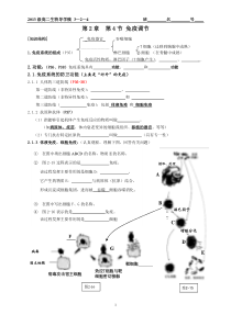 东莞市厚街中学刘小龙免疫调节导学稿