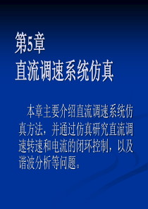 《电力电子电机控制系统仿真技术》洪乃刚第5章