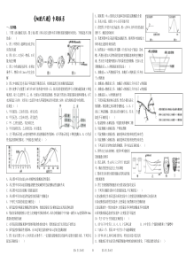 《细胞代谢》专题练习(问卷)