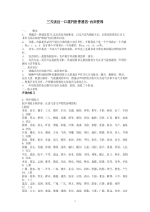 三天说出一口流利的普通话-内训培训资料