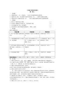 三年级下册科学总复习