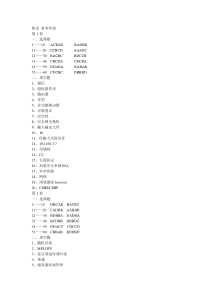 三级网络技术上机25套题(答案)