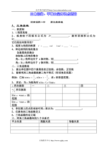 三角与向量知识点概述