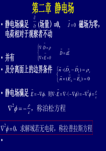 【西安交通大学】【电磁场理论】【全泽松】【宋建平】第2章课件