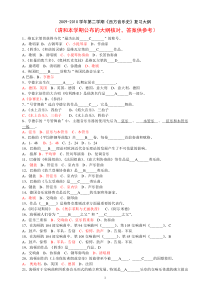 《西方音乐史》机考复习大纲(含答案)