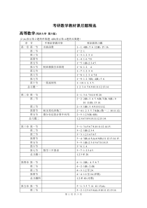 【考研数学】教材必做课后题