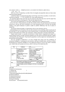 【英语】2011届高考模拟试题分类汇编任务型阅读