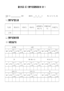 丽江市各县(区)生物产业发展情况统计表(表一)