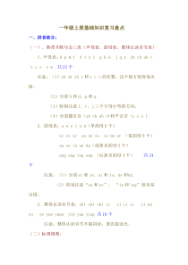 一年级上册基础知识复习盘点Document(7)