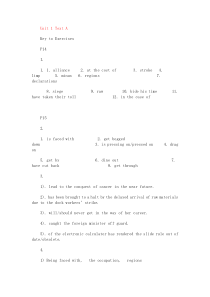 《全新版大学英语综合教程》第四册(Unit_1-7)课后练习答案