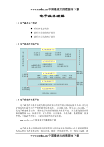 电子政务理解