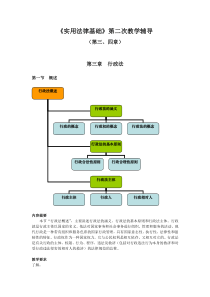 《实用法律基础》第二次教学辅导