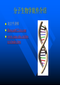 分子生物学软件