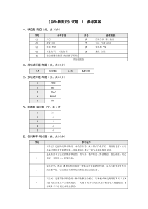 《中外教育史》试卷库参考答案