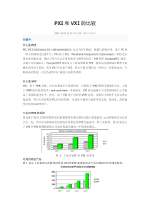 PXI和VXI的比较