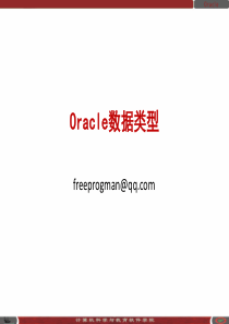 Oracle数据类型.