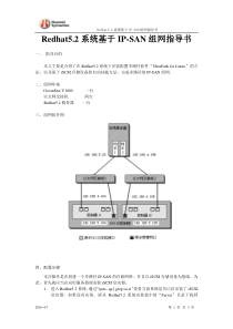 REDHAT5.2基于IP-SAN组网