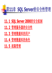 SQLServer2000实用教程_第11章