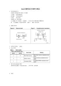 STM32 硬件设计手册学习笔记