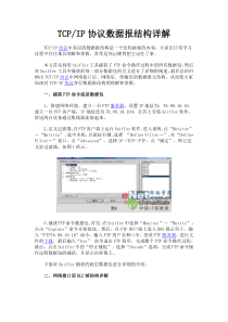 TCP_IP协议数据报结构详解