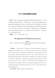 TCP_IP协议论文