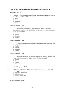 TIF02组织行为学试卷