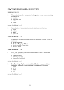 TIF03组织行为学试卷