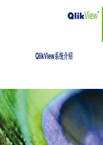 QlikView介绍.